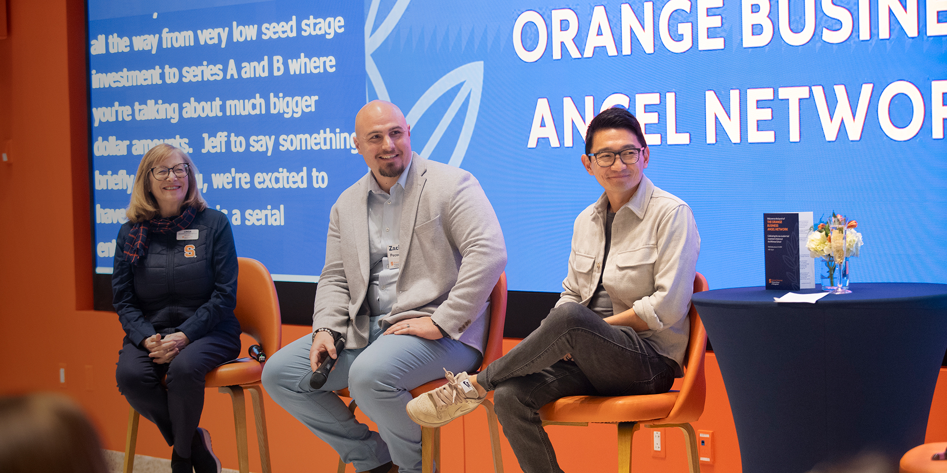 Panel during the OBAN launch