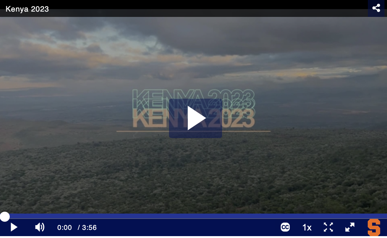 Image of the cover of the Kenya 2023 video