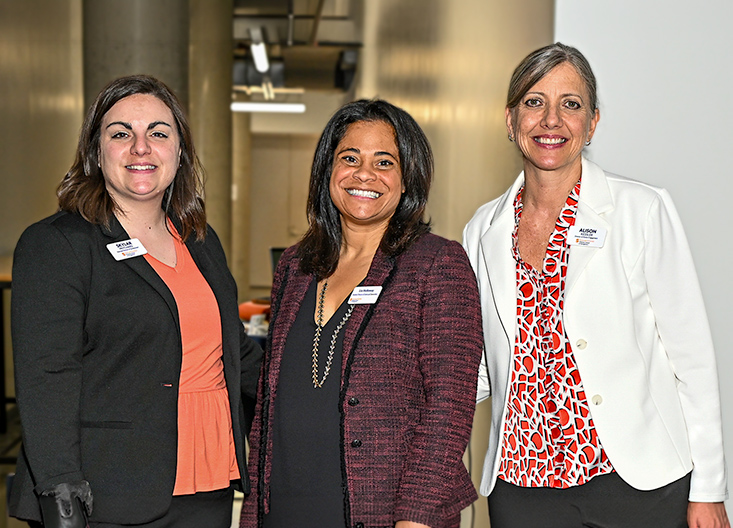 Skylar Pritchard, Liz Holloway, Alison Kessler