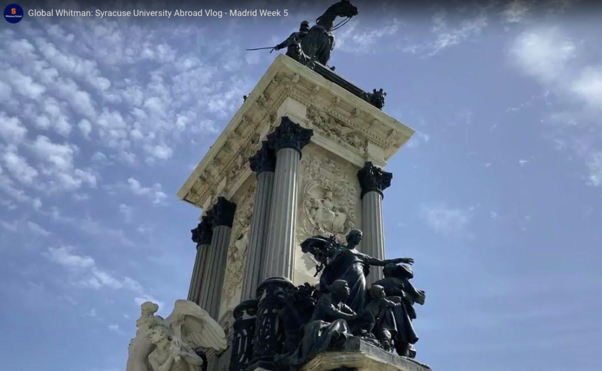 Global Whitman- Syracuse University Abroad Vlog - Madrid Week 5