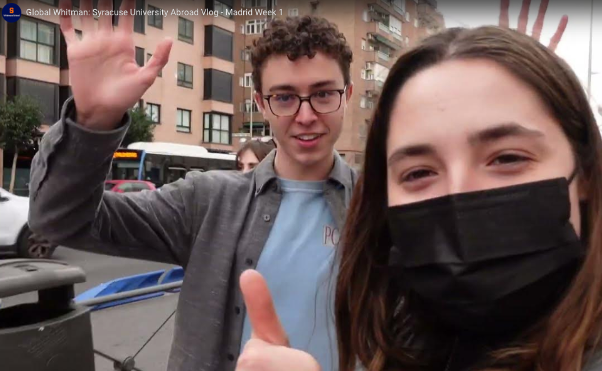 Global Whitman- Syracuse University Abroad Vlog - Madrid Week