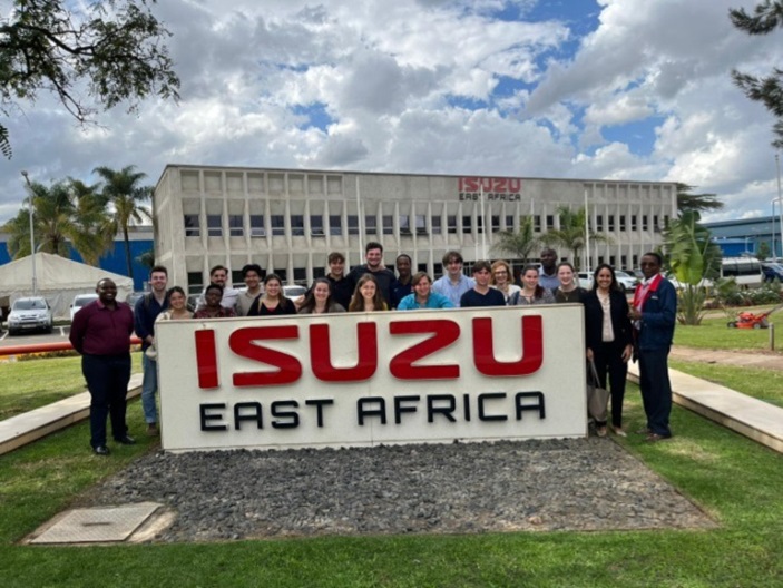 Students at Isuzu East Africa