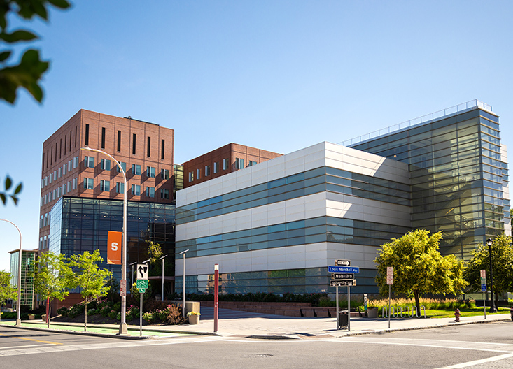 Whitman building on a sunny day