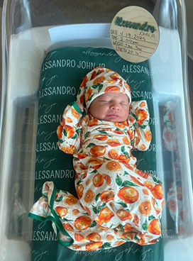 Baby Alessandro John Guida, Jr.