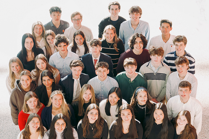 Group photos of the Inaugural Barnes Scholars