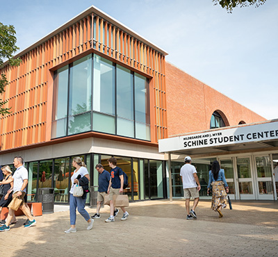 Schine Student Center on campus