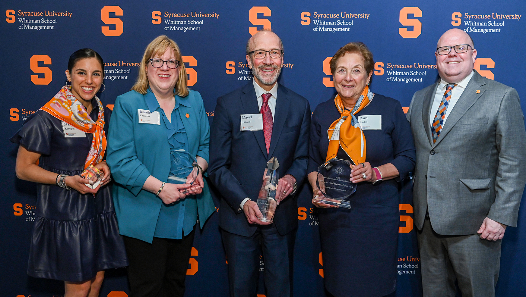 Margot Konugres, Jennifer Kreischer, David Panasci, Barb Ashkin and Alex McKelvie