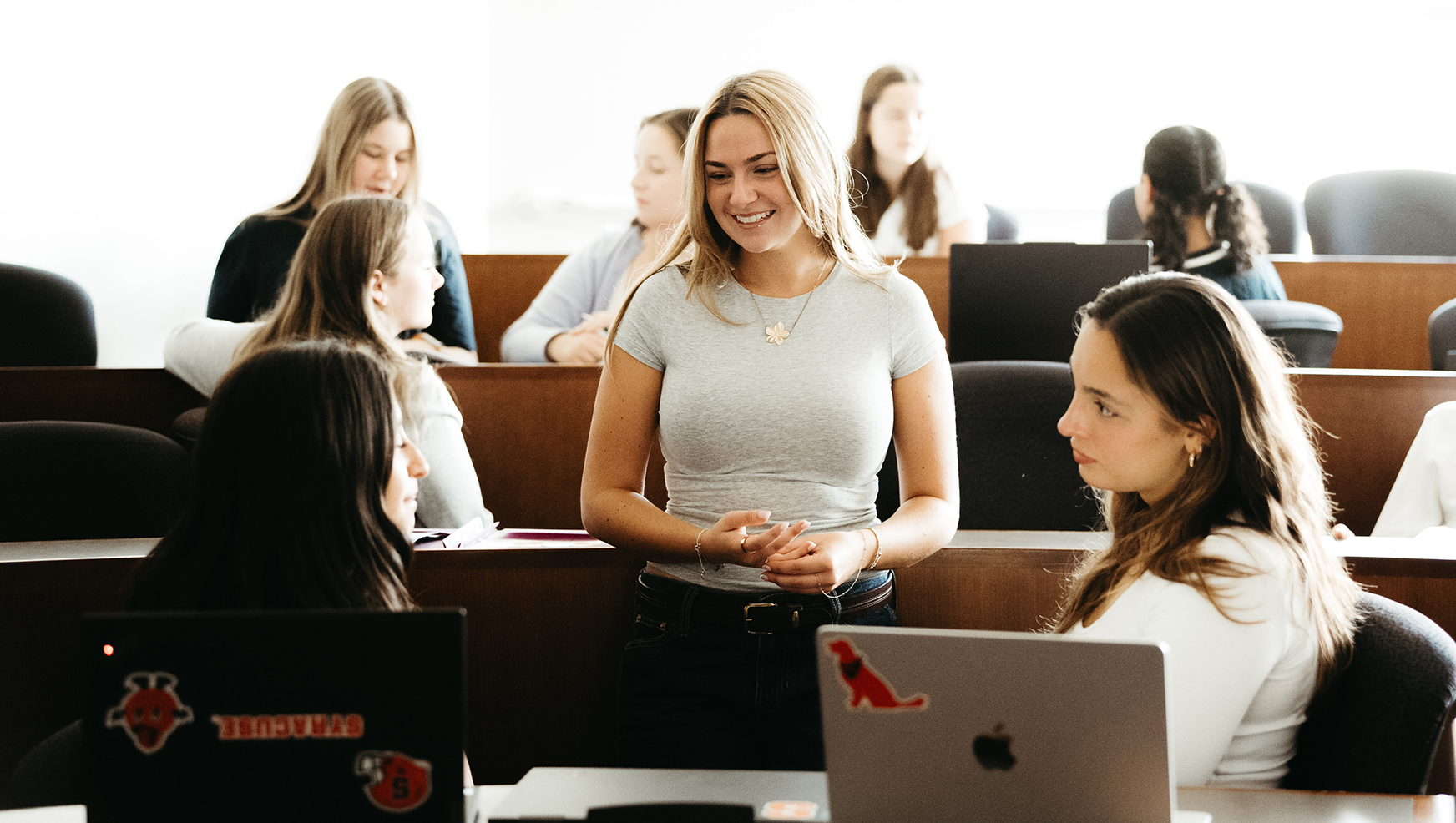 Students in classroom