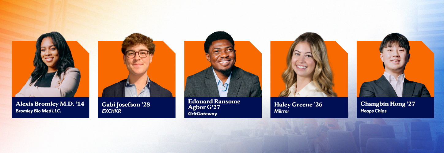 Orange Tank 2026 Ventures featuring Alexis Bromley, Gabi Josefson, Edouard Ransome Agbor, Haley Greene and Changbin Hong