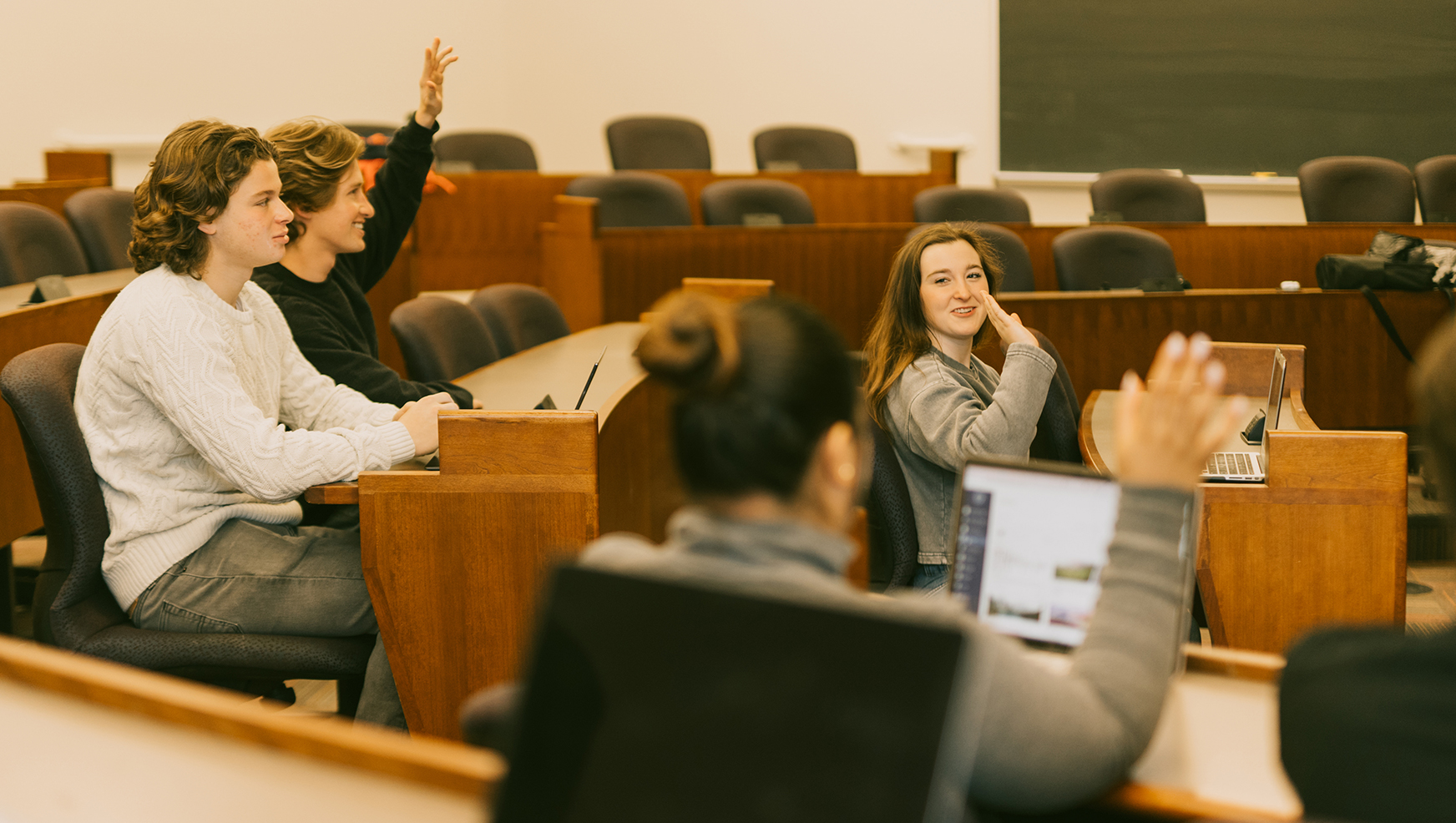 Students in classroom