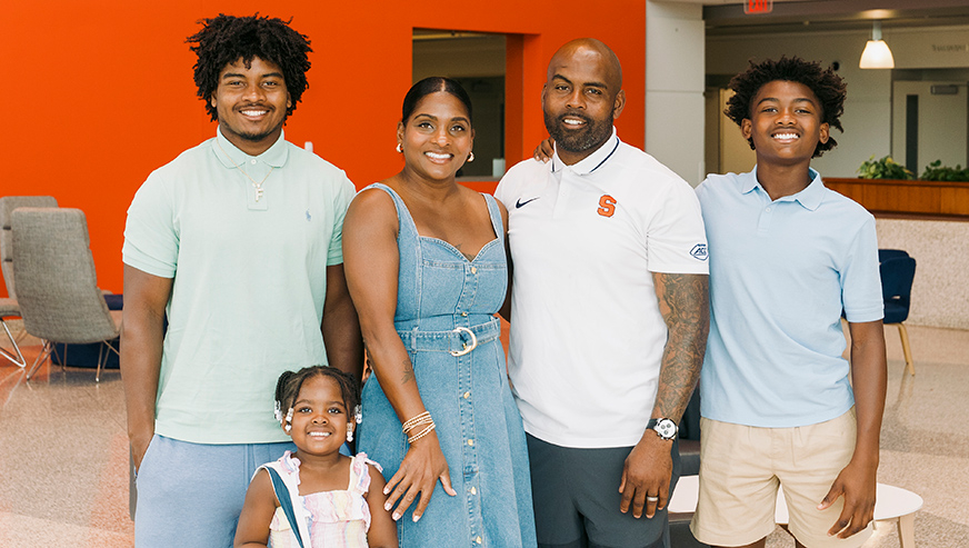 Fran Brown Jr., Ivy Ann Brown, Teara Brown, Fran Brown Sr., Brayden Brown.