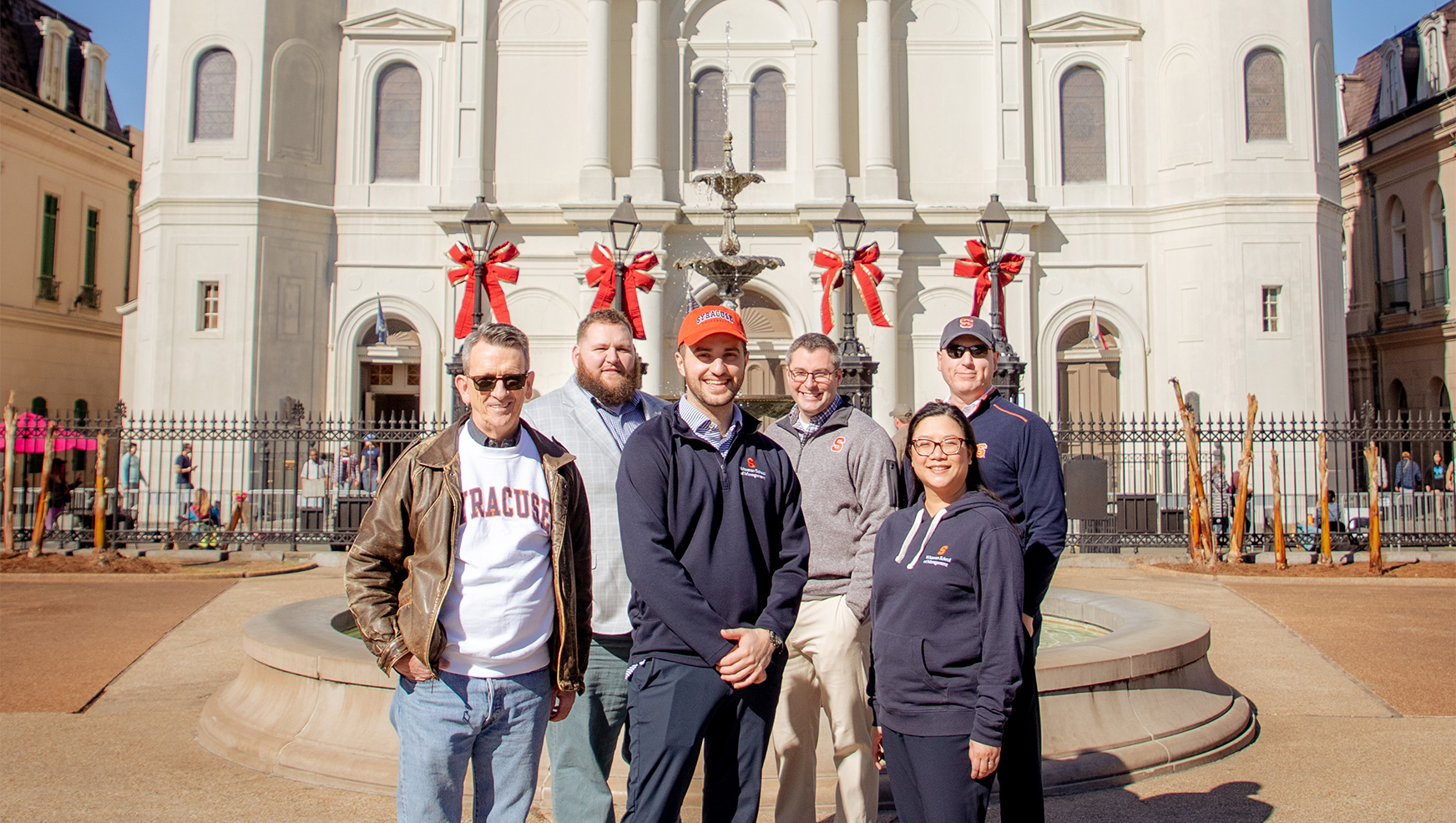 Group of students in New Orleans