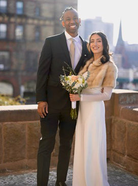 Jordan Armour-Foster and Cecilia (Marchini) Armour-Foster getting married