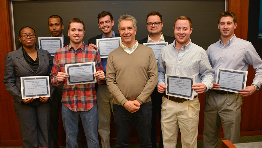Professor Diz and 2024 OVF seniors