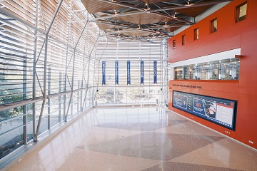 Flaum Grand Hall in an empty state