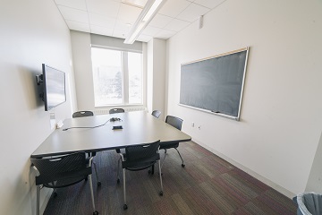 Team Room 328 facing the windows